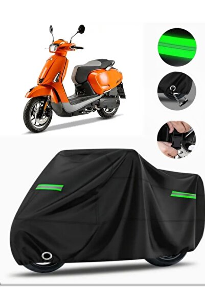 MotoEN Kymco Like S 50 متوافق مع القماش المشمع للدراجات النارية Premium (متوا...