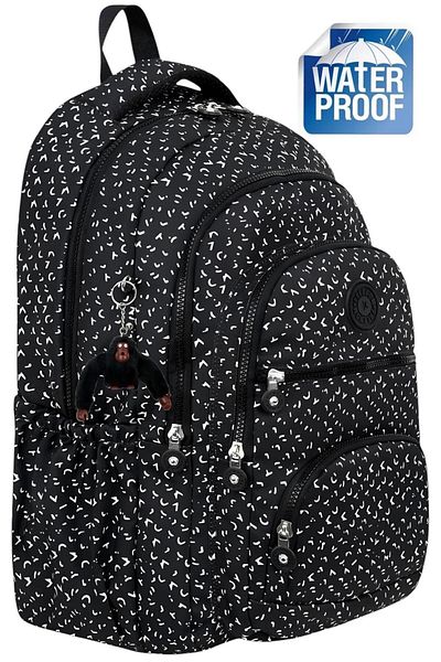 Uniquetrenders Unisex Luxury μοτίβο θήκη φορητού υπολογιστή 5 θέσεων Αδιάβροχη σχολική τσάντα και σακίδιο πλάτης καθημερινής χρήσης