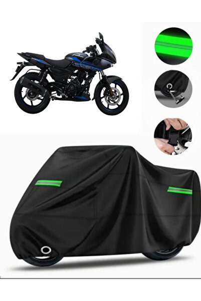 MotoEN Bajaj Pulsar 220 Compatible Motorcycle Tarpaulin Premium (Lock Compati...