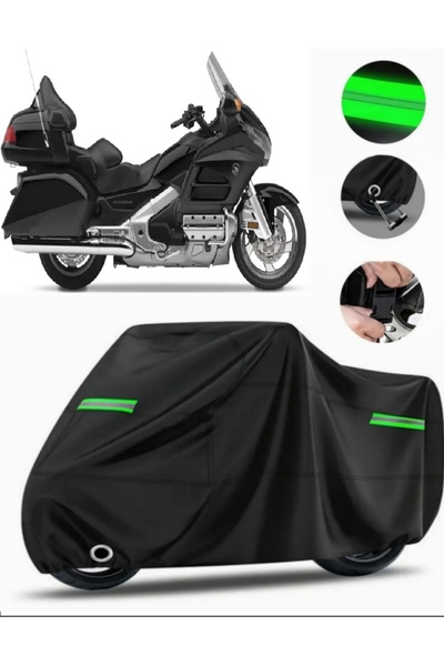 MotoEN غطاء دراجة نارية متوافق مع Honda Goldwing GL 1500 SE Premium (متوافق م...