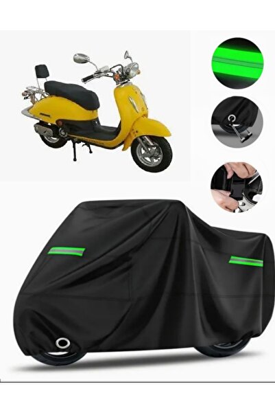 MotoEN غطاء دراجة نارية متوافق مع Asia AS 125 T-2G Premium (متوافق مع القفل) ...