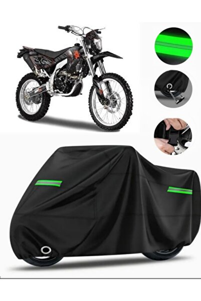 MotoEN غطاء دراجة نارية متوافق مع Asya RX 250 Cross Premium (متوافق مع القفل)...
