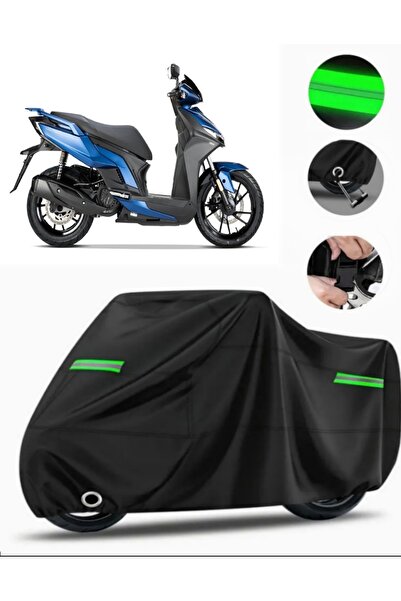 MotoEN Kymco Agility S 125 Compatible Motorcycle Tarpaulin Premium (Lock Comp...