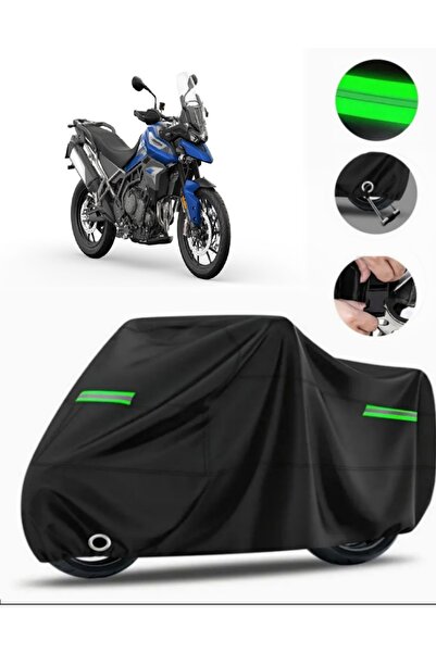 MotoEN Triumph Tiger 900 Gt Compatible Motorcycle Tarpaulin Premium (Lock Com...