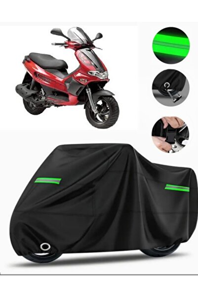 MotoEN Gilera Runner 180 Compatible Motorcycle Tarpaulin Premium (Lock Compat...