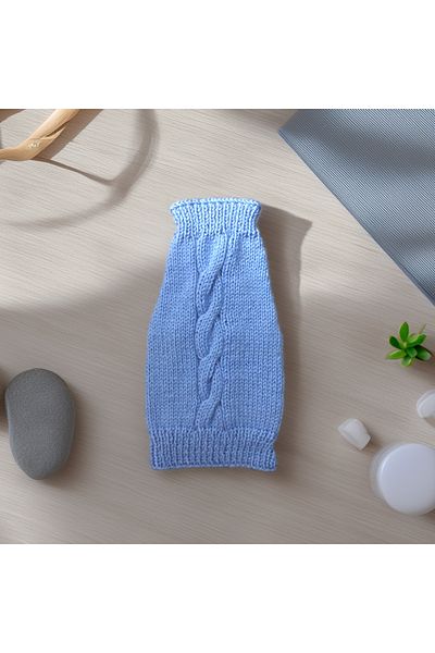 Lady Fify Blue Hair Braided Sweater for Cat Dog