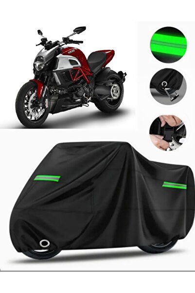 MotoEN قماش القنب الممتاز المتوافق مع الدراجات النارية Ducati Diavel Strada (...