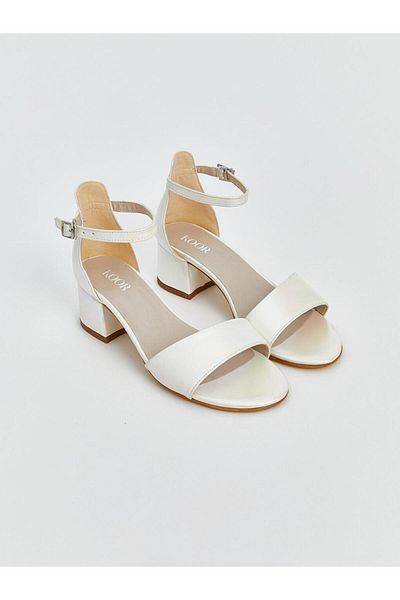 LC Waikiki Lcw Steps Leather Look Girl's Heeled Shoes