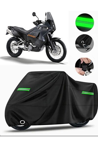 MotoEN Vinlex Black KTM 990 Adventure متوافق مع القماش المشمع للدراجات الناري...