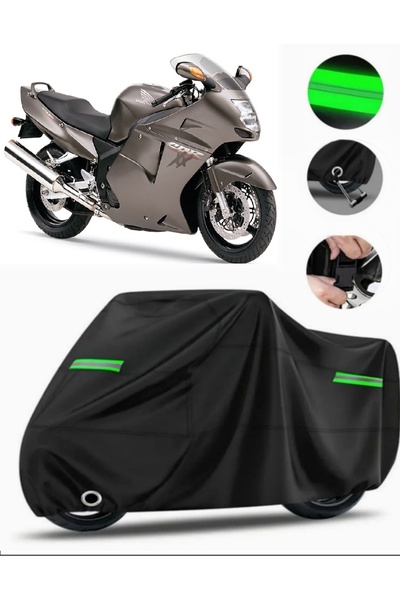 MotoEN غطاء دراجة نارية متوافق مع Honda CBR 1100 XX Premium (متوافق مع القفل)...