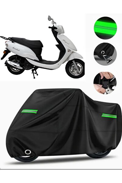 MotoEN غطاء دراجة نارية متوافق مع Mondial 100 Masti X Premium (متوافق مع القف...