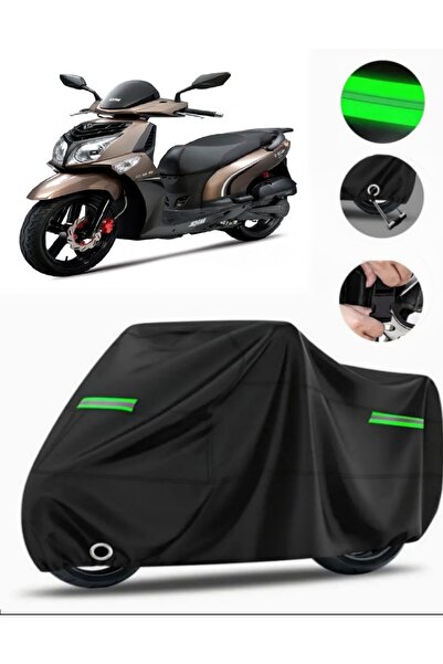 MotoEN Sym Hd2 200I Evo Compatible Motorcycle Tarpaulin Premium (Lock Compati...