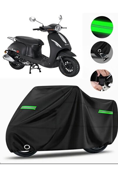 MotoEN Kanuni Trodon XS 50 متوافق مع القماش المشمع للدراجات النارية Premium (...