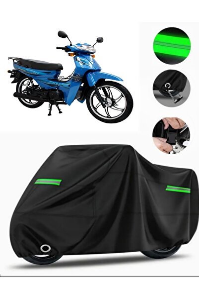 MotoEN قماش مشمع للدراجات النارية متوافق حصريًا من Mondial 100 SFC Premium (م...