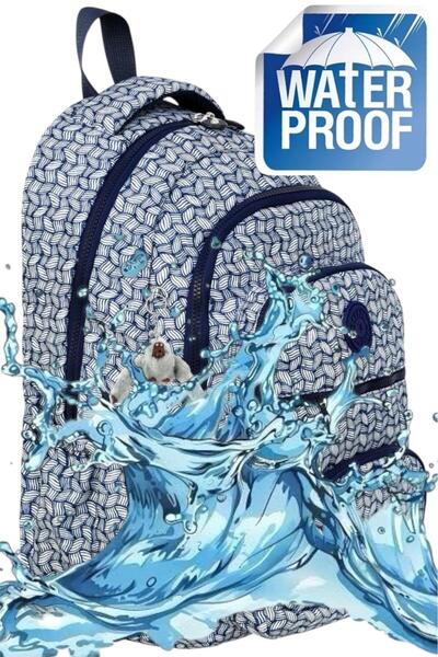 Uniquetrenders Унісекс люксовий рюкзак з відділенням для ноутбука, 5 відділень, водонепроникний, для щоденного використання, шкільний рюкзак та рюкзак