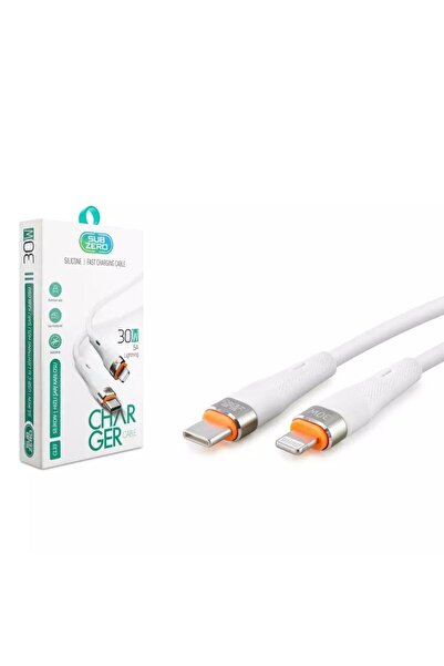 Subzero 30w 5a Pd Type-c To Lightning Silikon Kablo