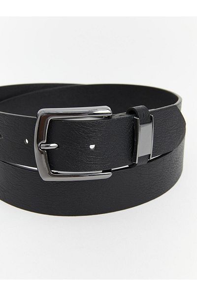 LC Waikiki LCW ACCESSORIES Δερμάτινη Ανδρική Ζώνη Look