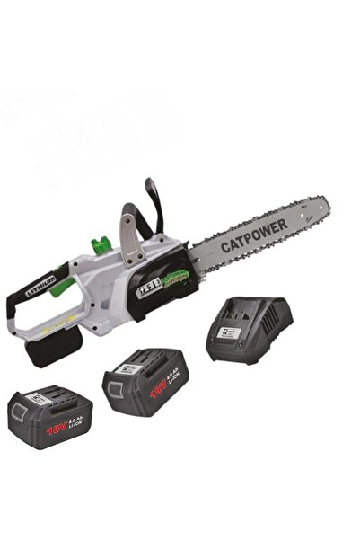 Cat Power 2096 Çift Akülü 4 Ah Ağaç Kesme Makinesi