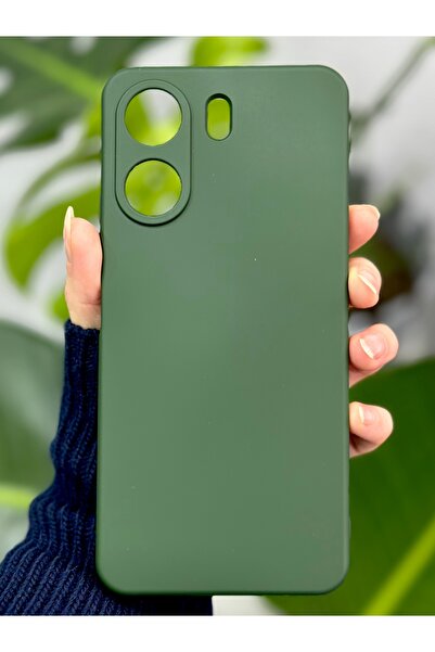 Go Aksesuar Redmi 13C Compatible Launch Inside Velvet Flexible Silicone Case