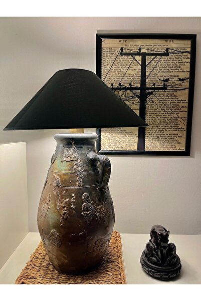 Genel Markalar Abajur, Küp, Çömlek 70x45 cm