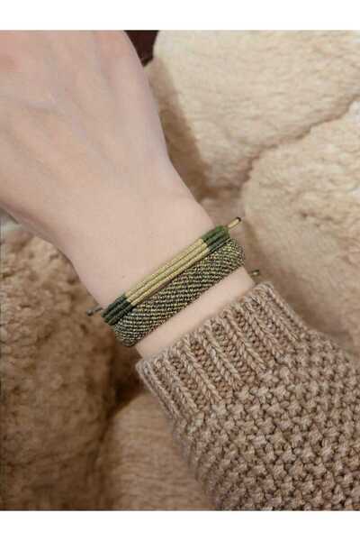 Atölye Makrome İkili Takım Bileklik