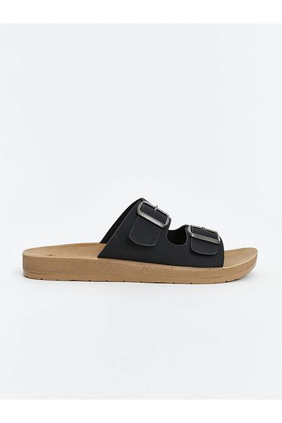 LC Waikiki Ανδρικές παντόφλες διπλής ζώνης LCW STEPS