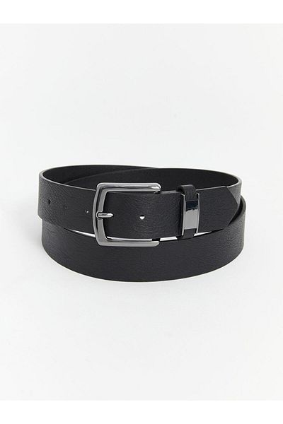LC Waikiki LCW ACCESSORIES Δερμάτινη Ανδρική Ζώνη Look