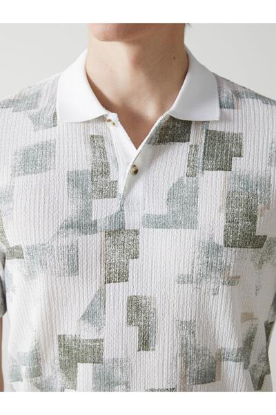 LC Waikiki Ανδρικό μπλουζάκι με κοντό μανίκι LCW Vision Polo γιακά (S5)