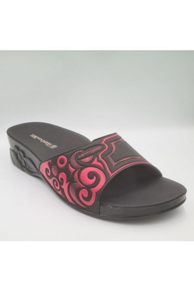 Ceyo Flora-12 Burgundy Color Anatomical Women's Slippers
