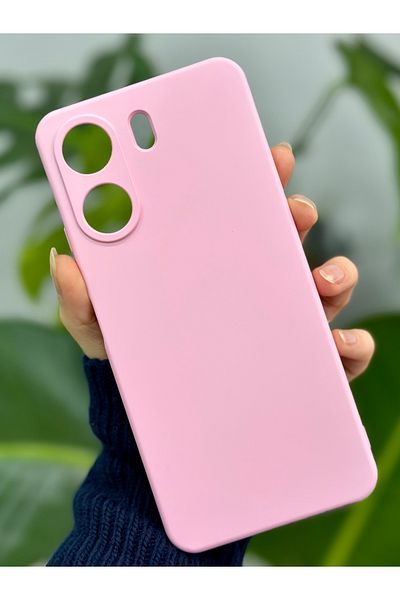 Go Aksesuar حافظة سيليكون مرنة متوافقة مع هاتف Redmi 13C