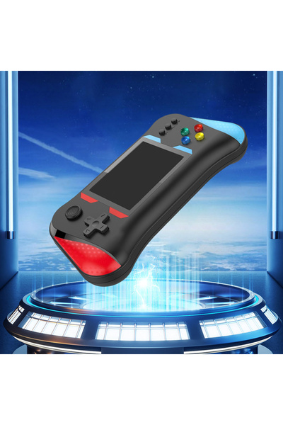 ATARI X7M Sub 3,5 İnç Çift Kollu Retro Mini Taşınabilir El Atari 500 Oyun Konsolu Televizyon Atarisi