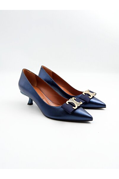 Tenau أحذية نسائية بكعب من الجلد الطبيعي