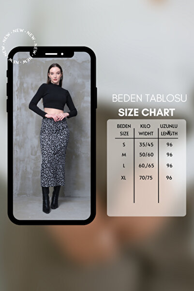 mrmpro Gray Leopard Pattern Long Pencil Skirt Slim Fit 1 Size Makes Thin Look Corset Belt Length96Cm