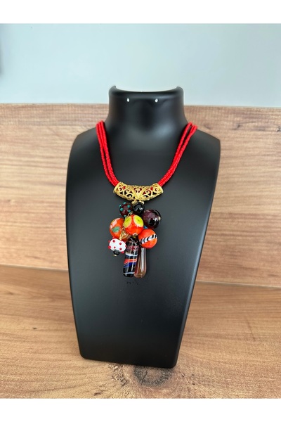 Murano Cam Boncuk Kolye