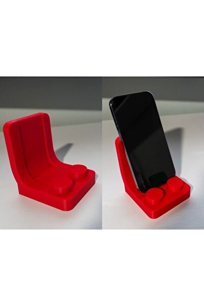 BamBam Sanat 3d Επιτραπέζια θήκη τηλεφώνου σε σχήμα δομικού στοιχείου από τούβλα / μόνο βάση)