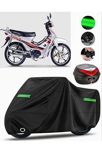 MotoEN قماش مشمع ممتاز للدراجات النارية متوافق مع الحقيبة الخلفية السحرية KMT...