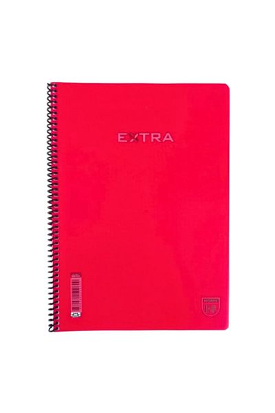 ASATAK Carnet 72 coli Spiral Copertă din plastic Dimensiune A4 U-Deep