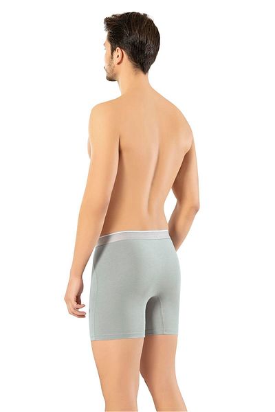 Erdem Men's Cotton Elastane Long Boxer 1470 - 3 Pieces