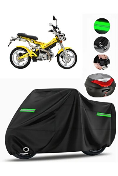 MotoEN حقيبة ظهر Mondial 125 Aggressive متوافقة مع القماش المشمع للدراجات الن...
