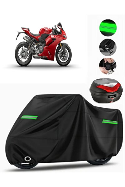 MotoEN Ducati Panigale V2 Rear Bag Compatible Motorcycle Tarpaulin Premium (L...