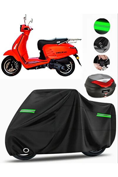 MotoEN قماش مشمع ممتاز للدراجات النارية متوافق مع الحقيبة الخلفية للدراجات ال...