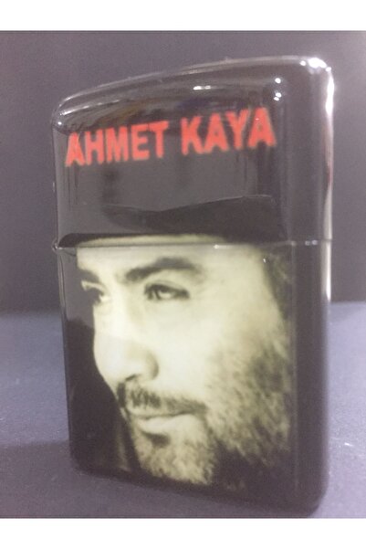 enyatakı Ahmet Kaya Temalı Benzinli Metal Tarz Çakmak