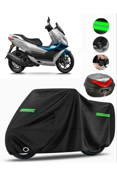MotoEN حقيبة خلفية CF Moto CF 150 متوافقة مع القماش المشمع للدراجات النارية (...