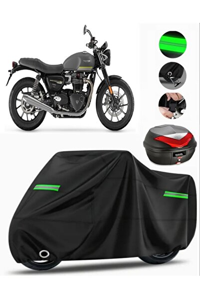 MotoEN Triumph Speed ​​Twin Rear Bag Compatible Motorcycle Tarpaulin Premium ...