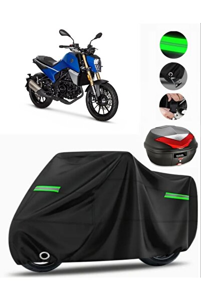 MotoEN بيجو PM-01 125 حقيبة خلفية متوافقة مع القماش المشمع للدراجات النارية (...