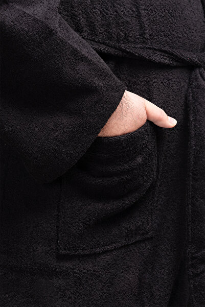 DC Teks Μπουρνούζι Mega Size 100% βαμβακερό με κουκούλα Battal