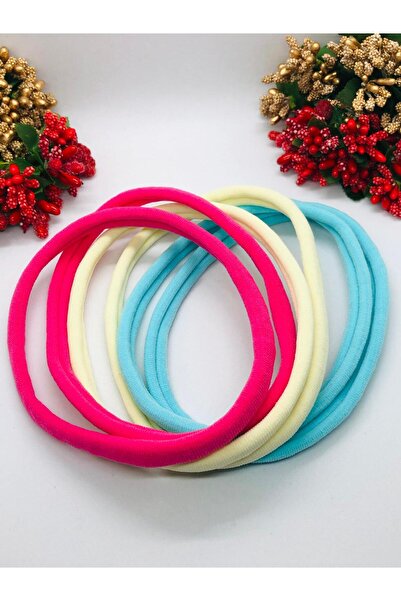 İnDerin Bandana elastică pentru păr pentru bebeluși și copii (6 bucăți)