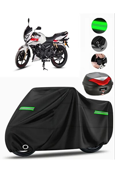 MotoEN غطاء خلفي متوافق مع دراجة نارية TVS Apache RTR 180 Premium (متوافق مع ...