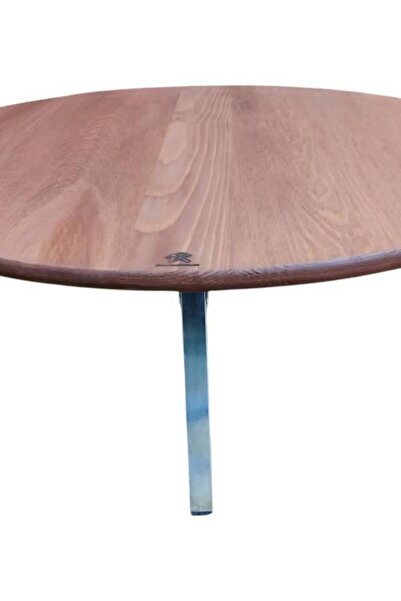 ElaWoodWorking Masif Ağaç Orta Boy Katlanabilir Ayaklı Yer Sofrası, Hamur Açma Masası