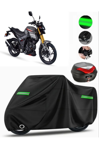 MotoEN حقيبة ظهر Arora MT 125 متوافقة مع القماش المشمع للدراجات النارية (متوا...